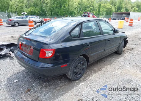 2005 Hyundai Elantra Gls/Gt from USA, damaged, VIN KMHDN56D85U174761